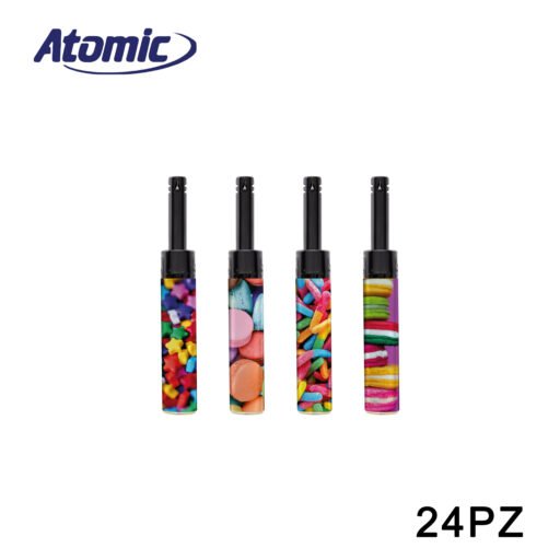 Art.3698562 Atomic Mini Accendigas Bbq Candy Conf.24Pz