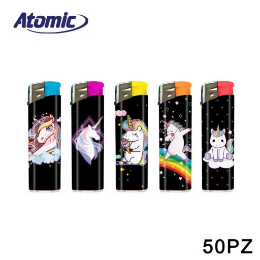 Art.3648001 Atomic Accendino F11 Unicorn Conf.50Pz