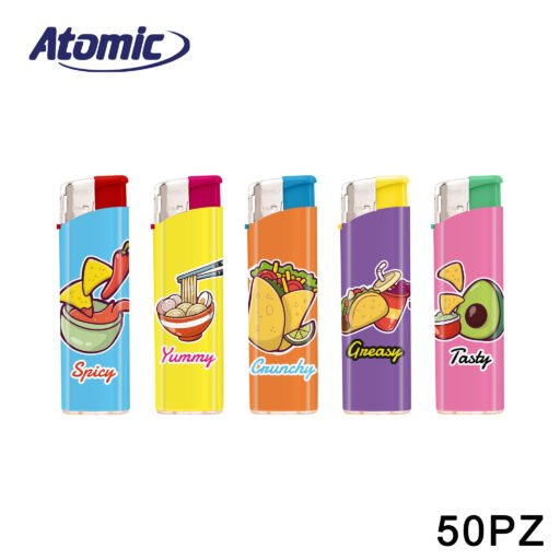 Art.3645145 Atomic Accendino F10 Food Conf.50Pz