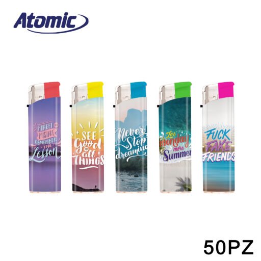 Art.3645149 Atomic Accendino F10 Quote Ii Conf.50Pz