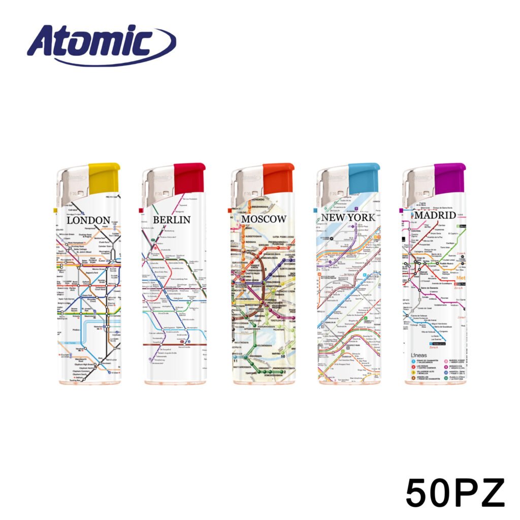 Art.3645151 Atomic Accendino F10 Underground Conf.50Pz