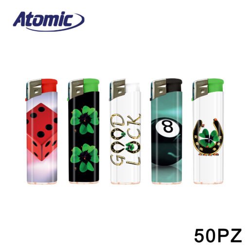 Art.3648021 Atomic Accendino F11 Fortune Conf.50Pz