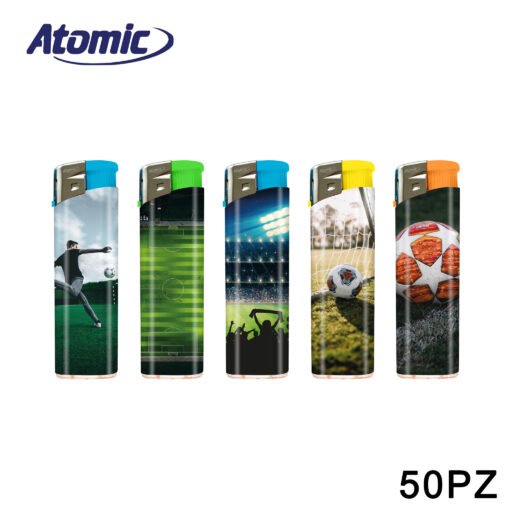 Accendino Electronic F11 Football Conf.50Pz Atomic Art.3648029 Pz1