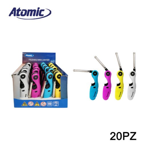Art.4012450 Atomic Accendigas Bbq Pieghevole - 14 Cm Piegato 23 Cm Aperto Conf.20Pz