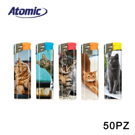 Art.3648035 Atomic Accendino F11 Cats Conf.50Pz