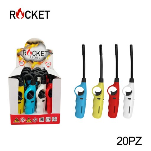 Art.8326012 Rocket Accendigas Bbq Lighter Rachel Flex 20Pz