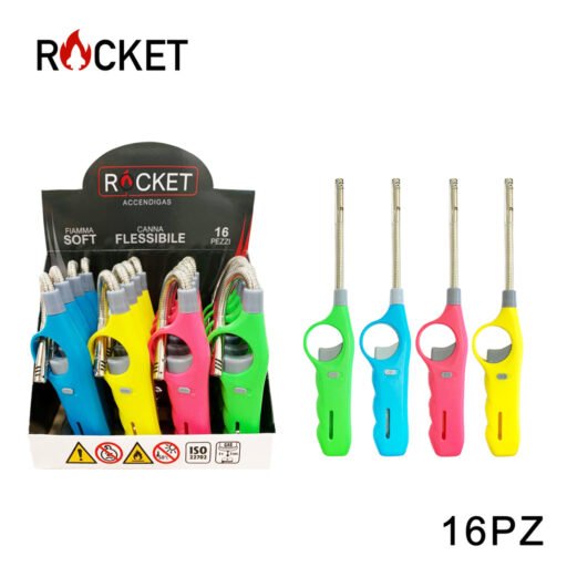 Art.8326247 Rocket Bbq Lighter Paris Softflame Refillable Canna 16Pz