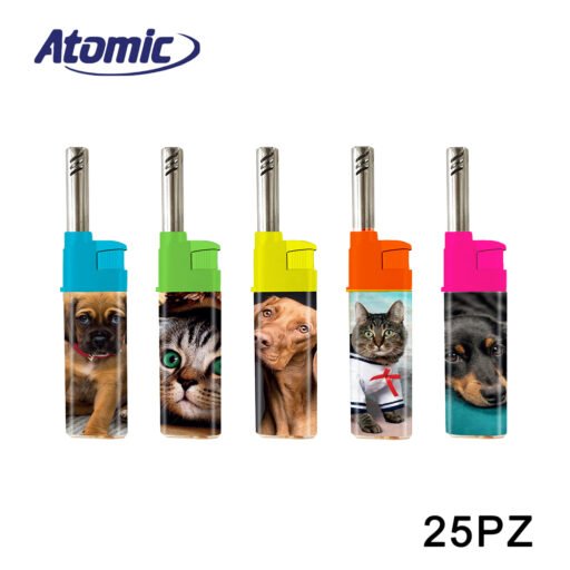 Art.3697211 Atomic Mini Accendigas Bbq Biba Puppies Conf.25Pz