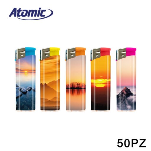 Art.3648060 Atomic Accendino F11 Sunset Conf.50Pz