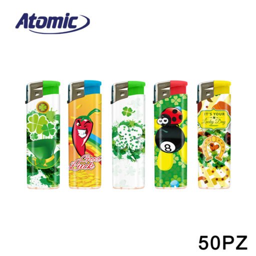 Accendino Electronic F11 Fortune Ii Conf.50Pz Atomic Art.3648061 Pz1