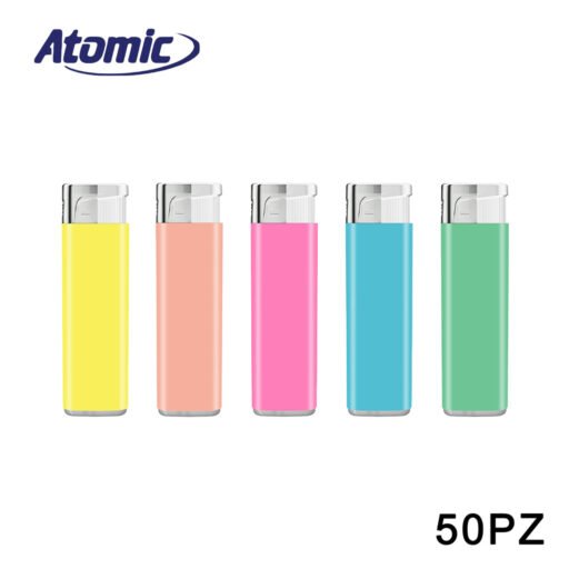 Accendino Turbo Fix Macarons Conf.50Pz Atomic Art.3732001 Pz1