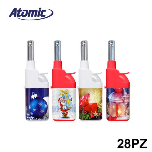 Art.3696857 Atomic Mini Accendigas Bbq Christmas Conf.28Pz