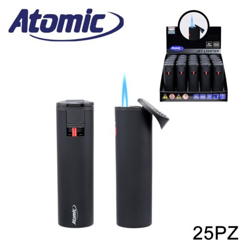 Art.2514322 Atomic Round Jet Black Rubber Conf.25Pz