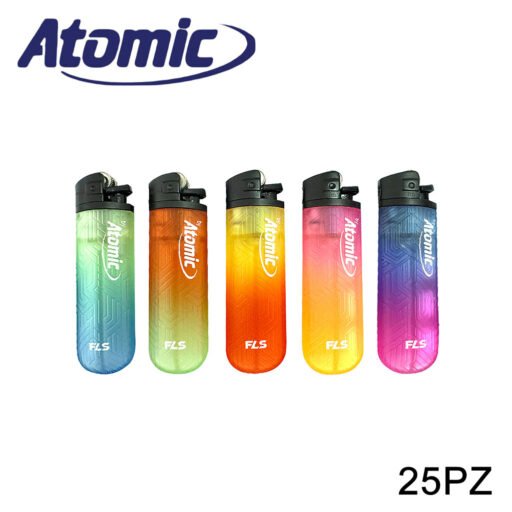 Accendino Fls By 2-Tone Trasp. Conf.25Pz Atomic Art.3934001 Pz1