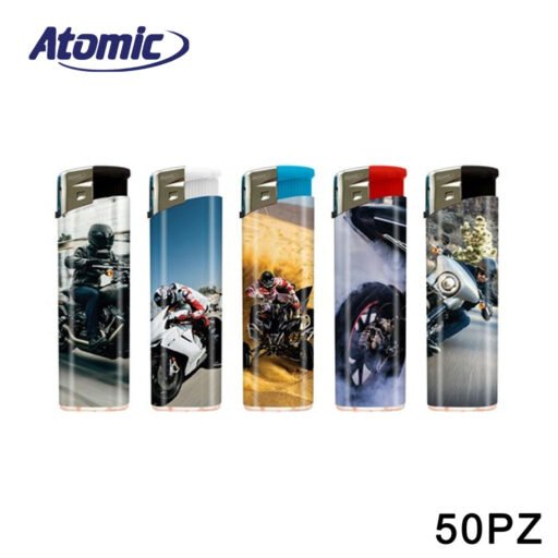 Accendino Electronic F11 Motorbikes Ii Conf.50Pz Atomic Art.3648094 Pz1