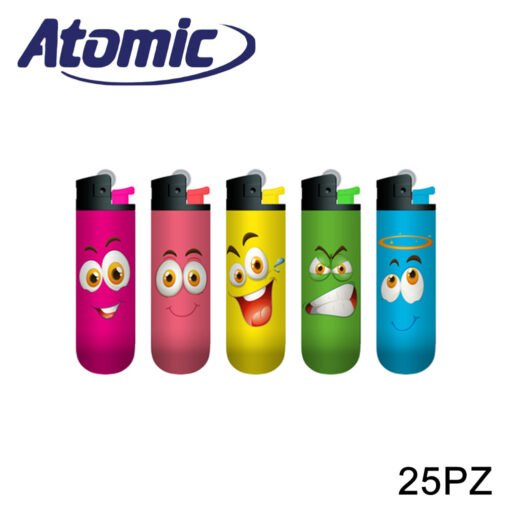 Art.3934006 Fls By Atomic Accendino Emoji Design Conf.25Pz