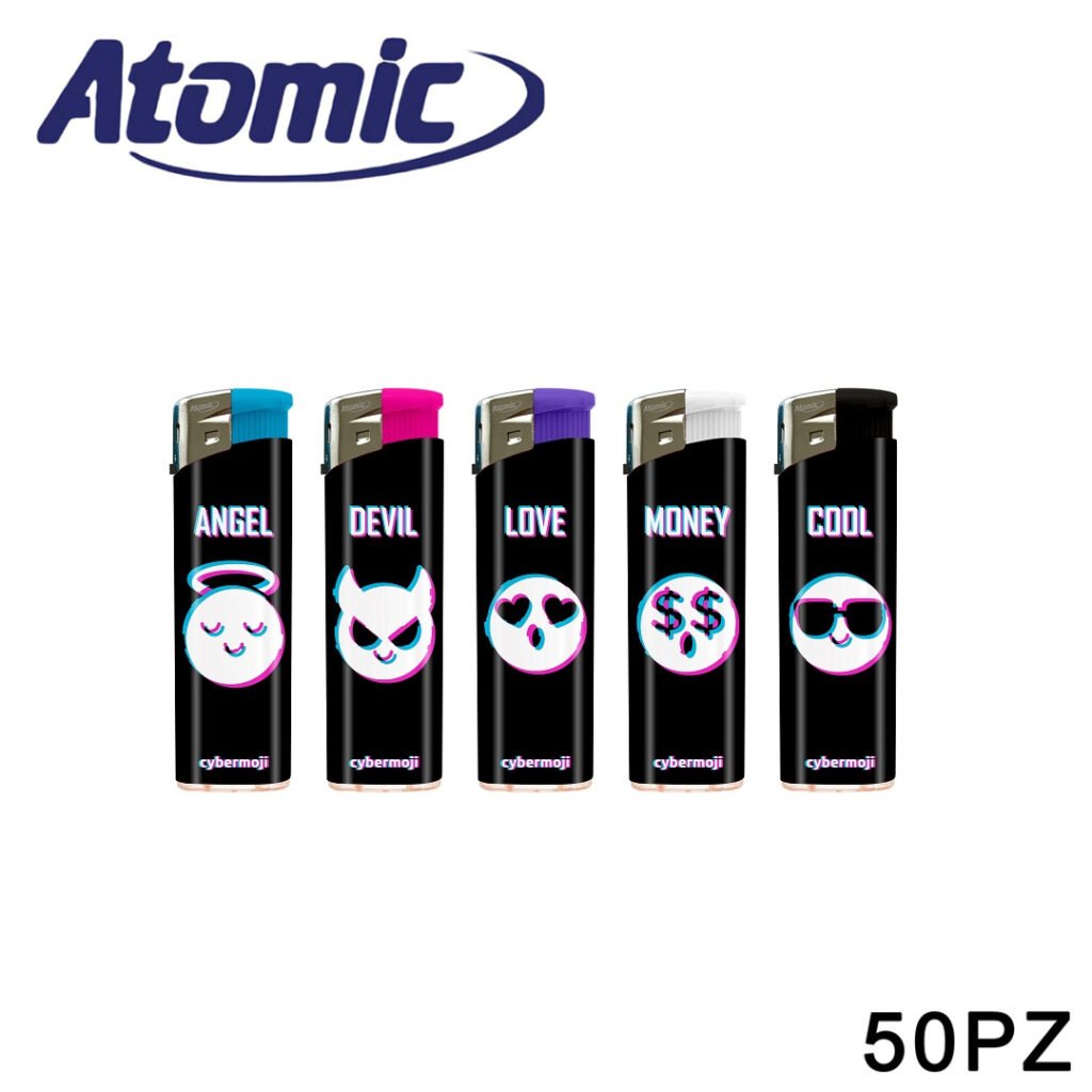 ATOMIC ACCENDINO CYBERMOJIL ASSORTED CONF.50PZ ART.3648104