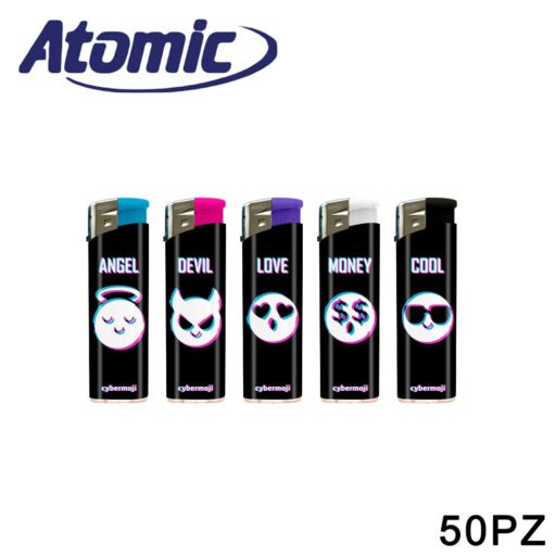 ATOMIC ACCENDINO CYBERMOJIL ASSORTED CONF.50PZ ART.3648104