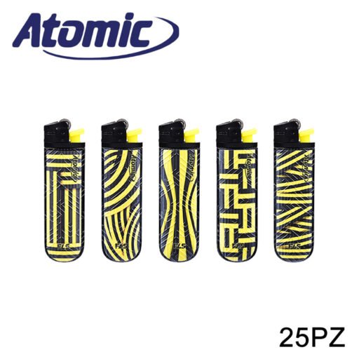 Art.3934023 Fls By Atomic Softflame Accendino Beezy Ass. Conf.25Pz