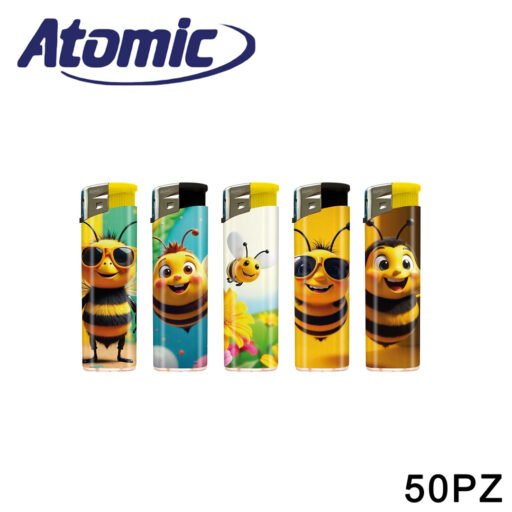 ATOMIC ACCENDINO BEES ASSORTED CONF.50PZ ART.3648107