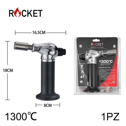 ROCKET TURBO BRUCIATORE RICARICAB. NERO