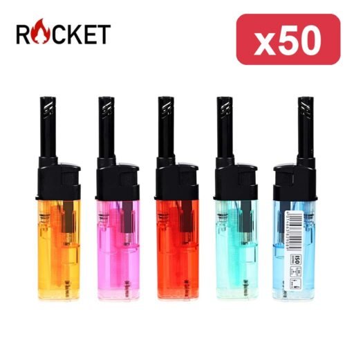 ROCKET MINI ACCENDIGAS TRASP. ASS