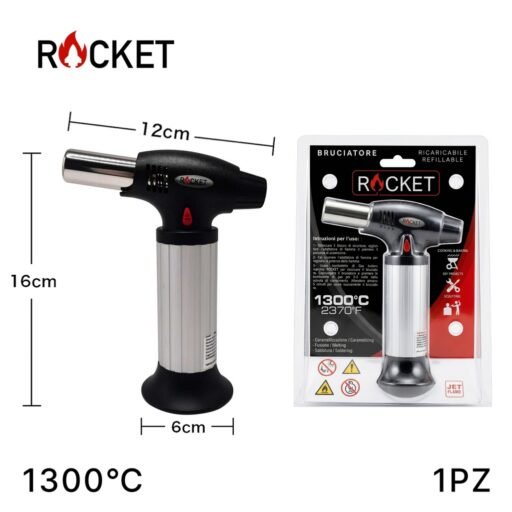 ROCKET TURBO BRUCIATORE RICARICAB SILVER