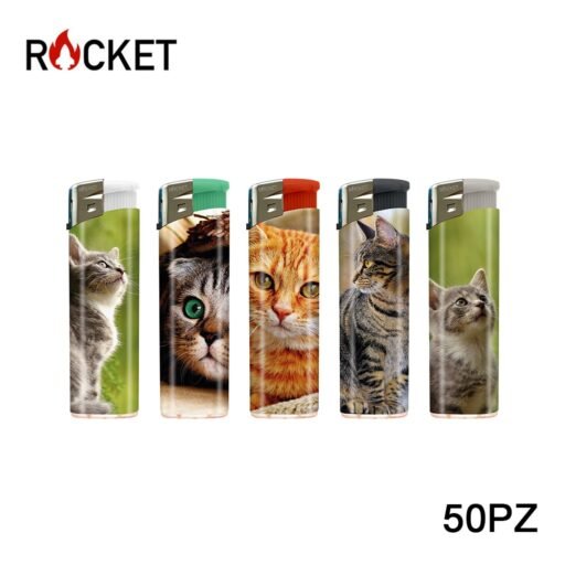 ROCKET ACCENDINO GATTI CONF.50PZ