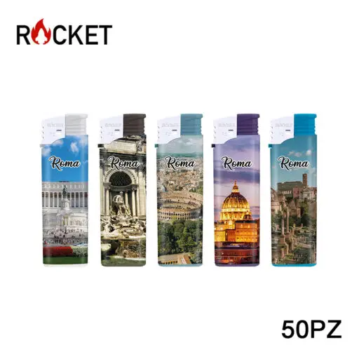 ROCKET ACCENDINO ROMA CONF.50PZ