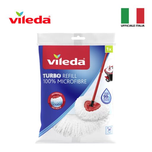 Vileda Ricambio Turbo Refill 100% Microfibre Art.152623