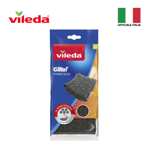 Vileda Spugna Power Inox 2Pz Art.173352