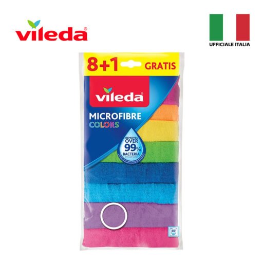 Vileda Microfibra Panni Colors 8Pz Art.173720