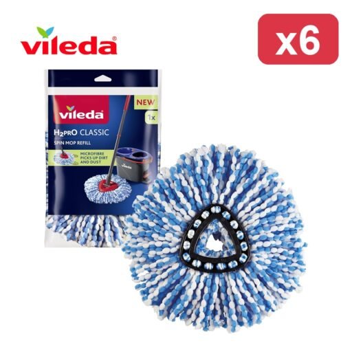##VILEDA RICAMBIO H2PRO SPIN MOP REFILL