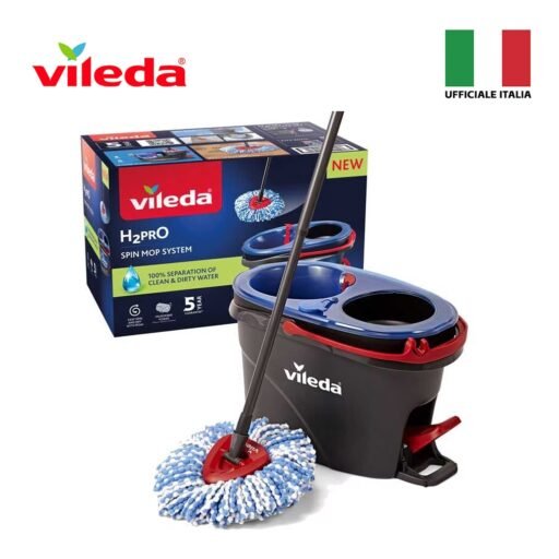 ##VILEDA H2PRO SPIN MOP SYSTEM COMPLETE