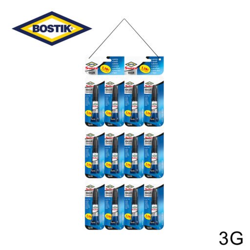 Super Glue 3Gr Istantaneo Liquido Bostik Art.7001982 Bl1