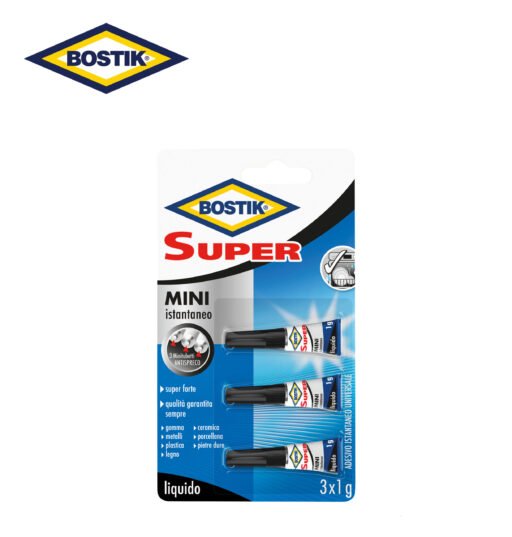 Super Mini 3X1Gr Istantaneocolla Bostik Art.D2743 Bl1