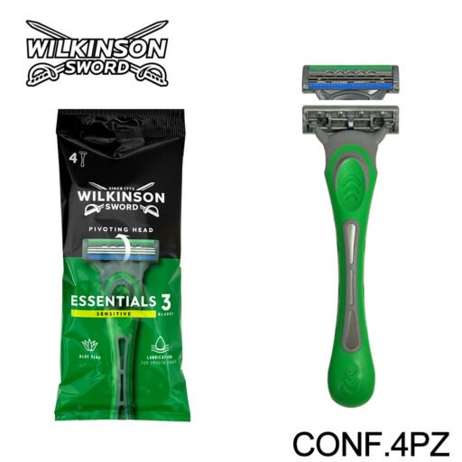 Essentials 3 Sensitive 4S 4Pz Wilkinson Art.W950107400 Bl1