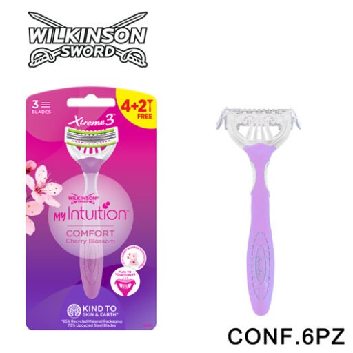 Xtreme3 Comfort Cherry Blossom 6Pz Wilkinson Art.W950133100 Bl1