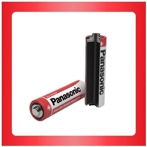 Panasonic Batterie AA ZINC CARBON 48 Pezzi - immagine 6