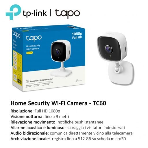 CAMERA WIFI HOME SECURITY TAPO BY TPLINK