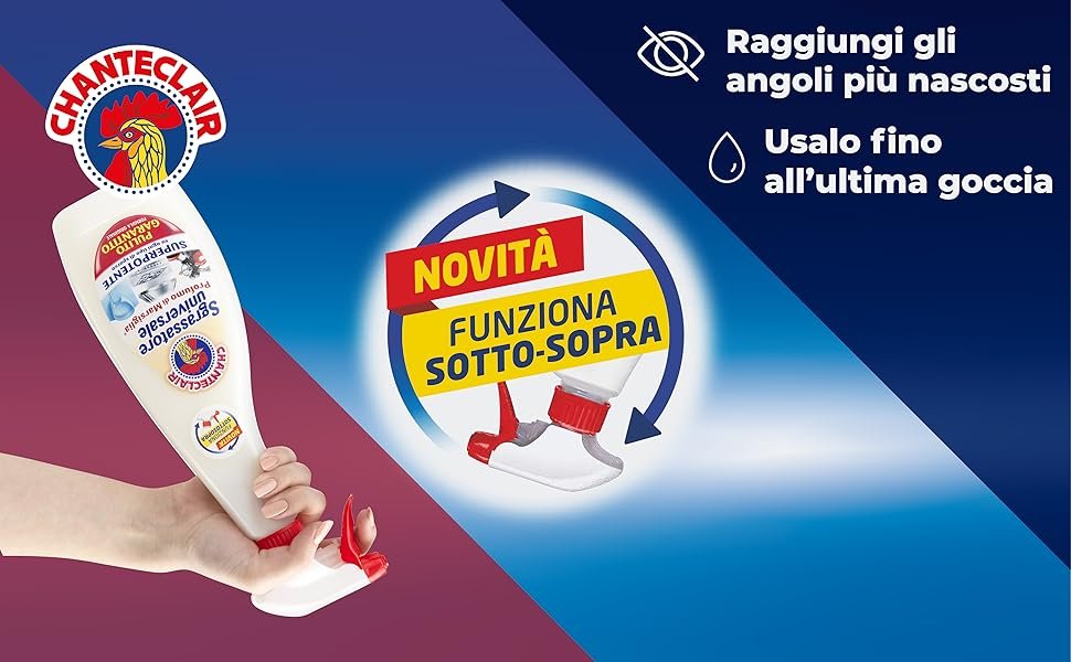 Chanteclair Sgrassatore Spray Marsiglia 600Ml Art.0126710It 3 - immagine 5