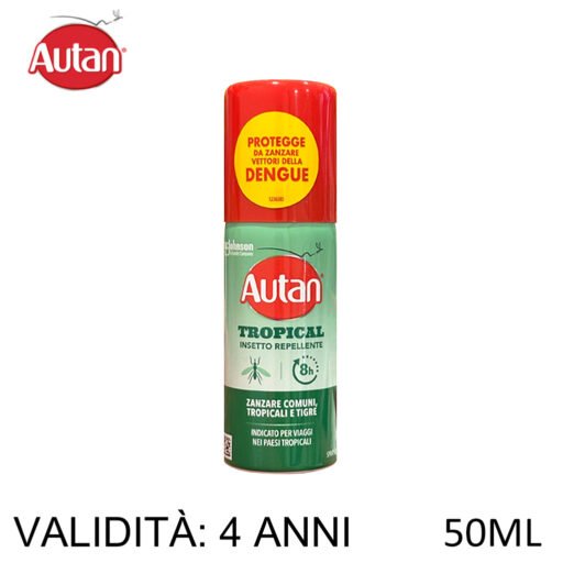 Autan Tropical Mini Spray 50Ml Art.375841 6Pz