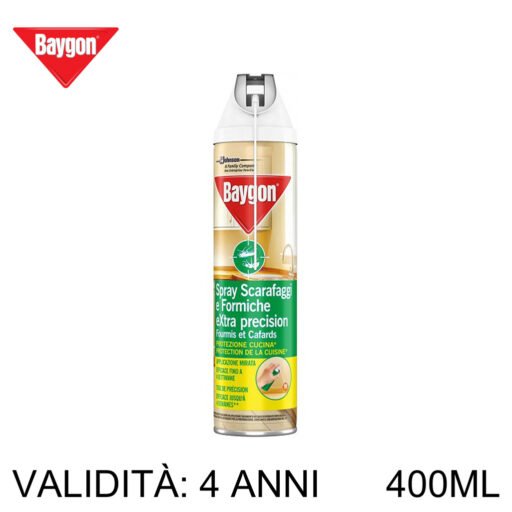 Baygon Kd Spray Ext Precision 400Ml Art.382183 12Pz