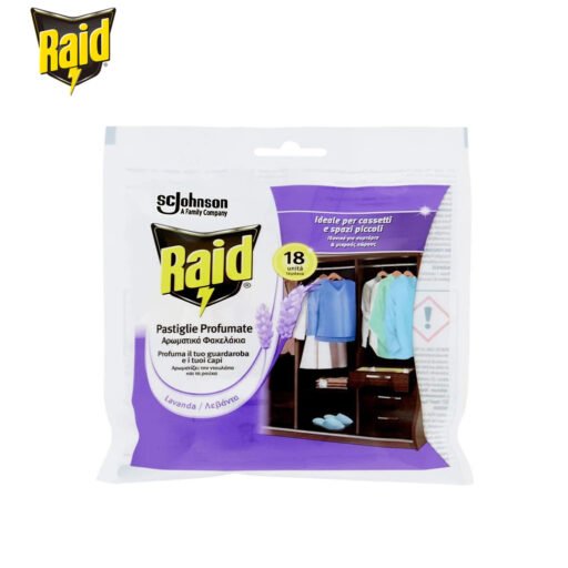 Raid Tarme Pastiglie Lavanda 18Un Art.308993