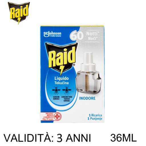 Raid Liq Elet Ric 60N Inodore Art.338853 367405