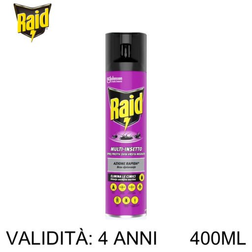 Raid Multi-Insetto Spray 400Ml Art.380086