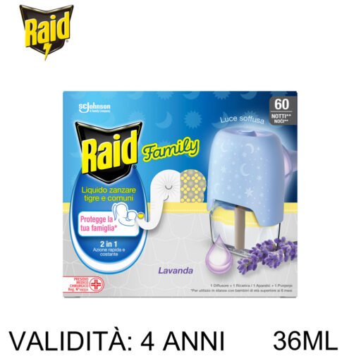 Raid Liq Elet Base Family 60N 36Ml Art.367391