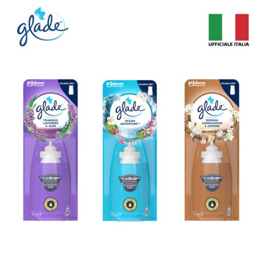 Glade Sense Spray Rica. 18Ml Mix2 Bali-Lavanda-Ocean Art.353355