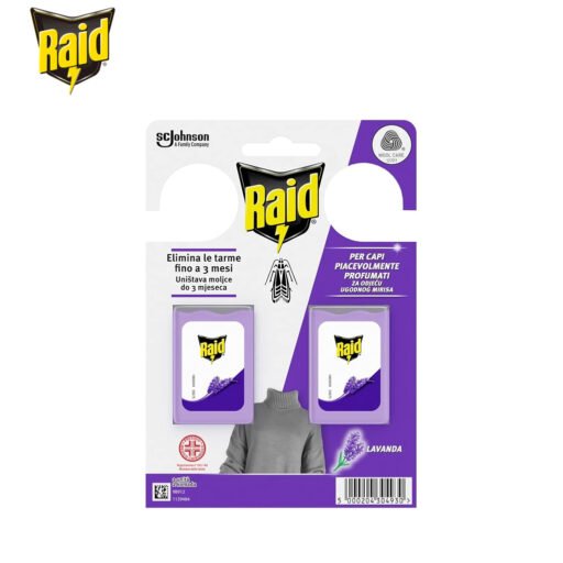 Raid Tarme Gel Lavanda 2Ea Art.336759