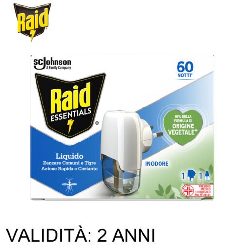 Raid Essential Liq Elet Base 60N 36Ml Art.367239
